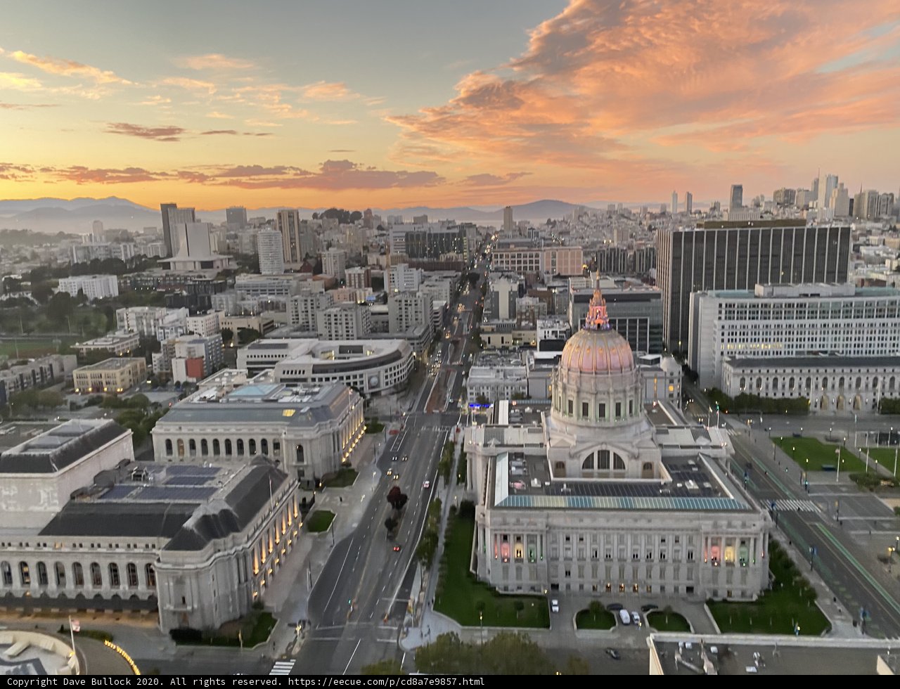 Golden Hour Cityscape