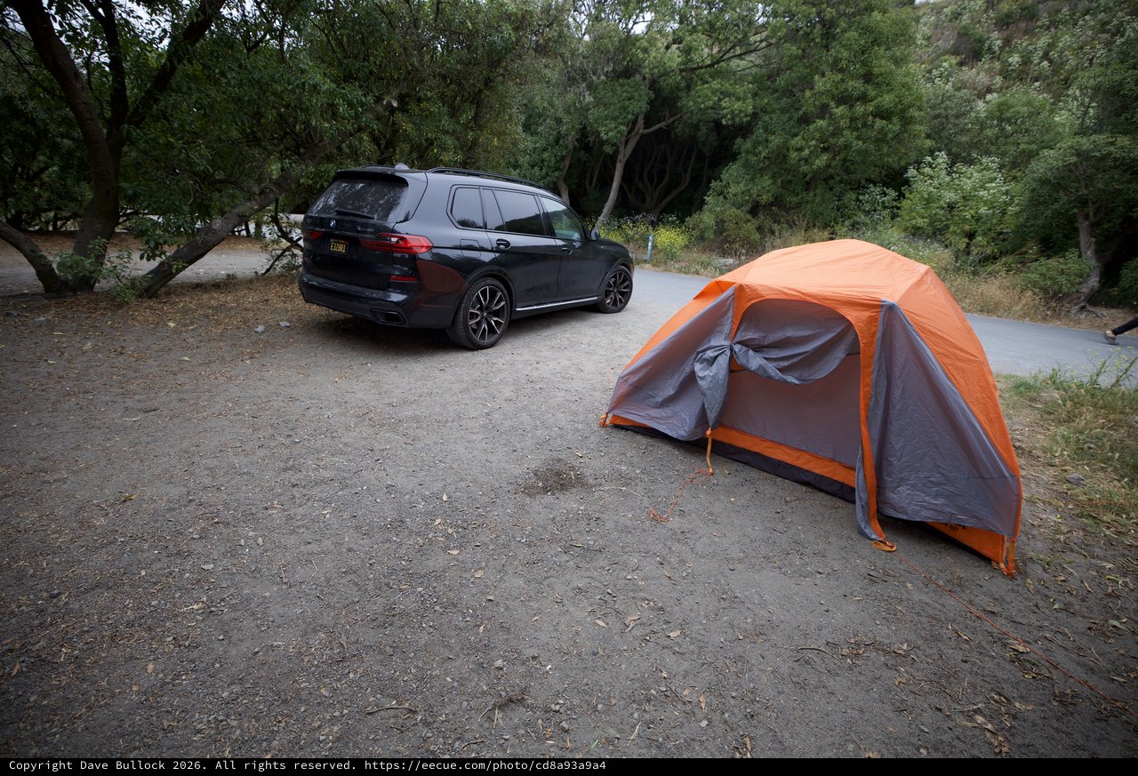 Luxury SUV Camping Weekend at Wooded Campsite