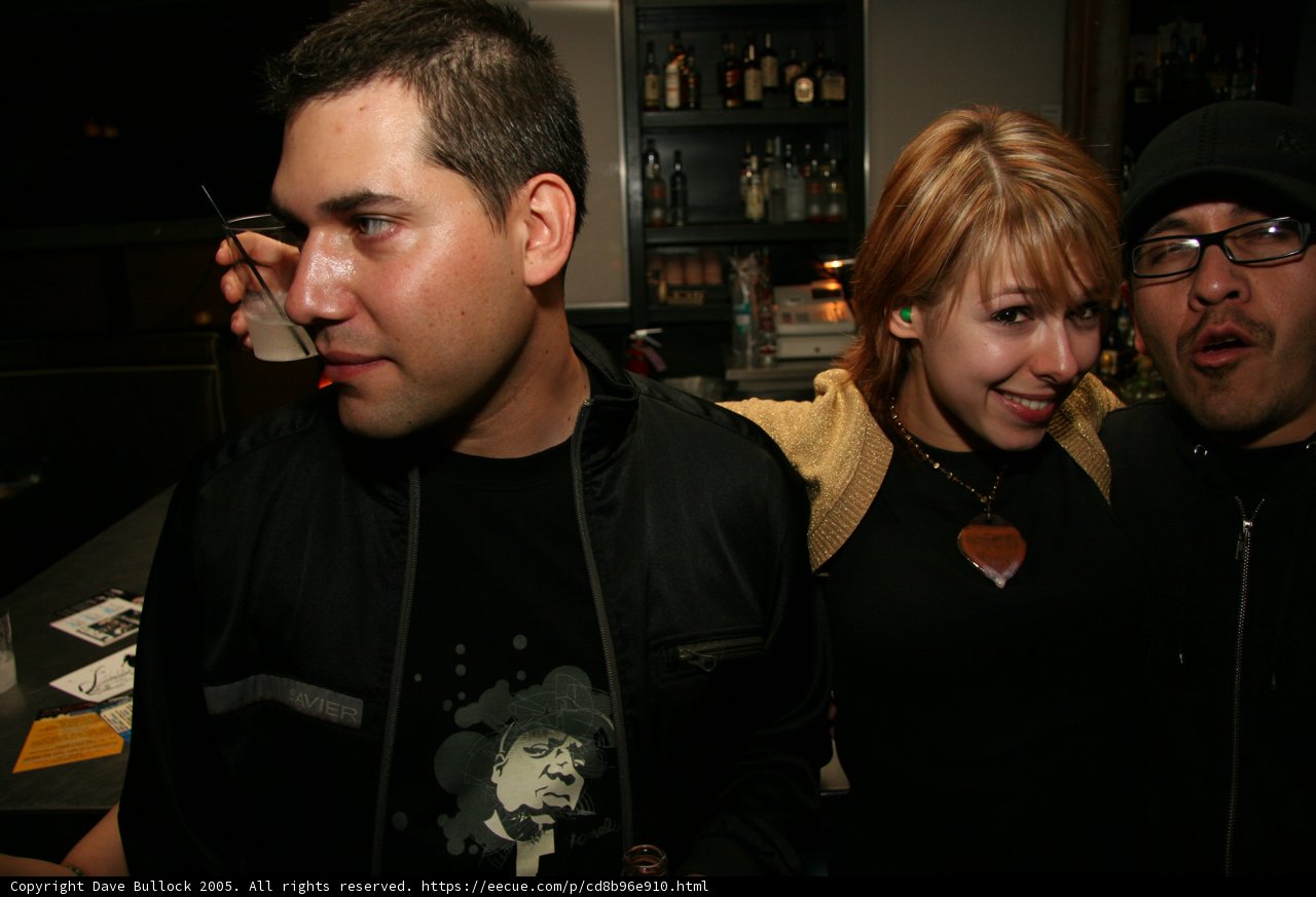 Man in Black Jacket at Pub