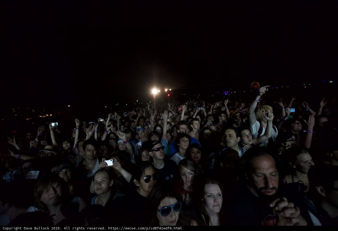 Hands Up in the Night Sky