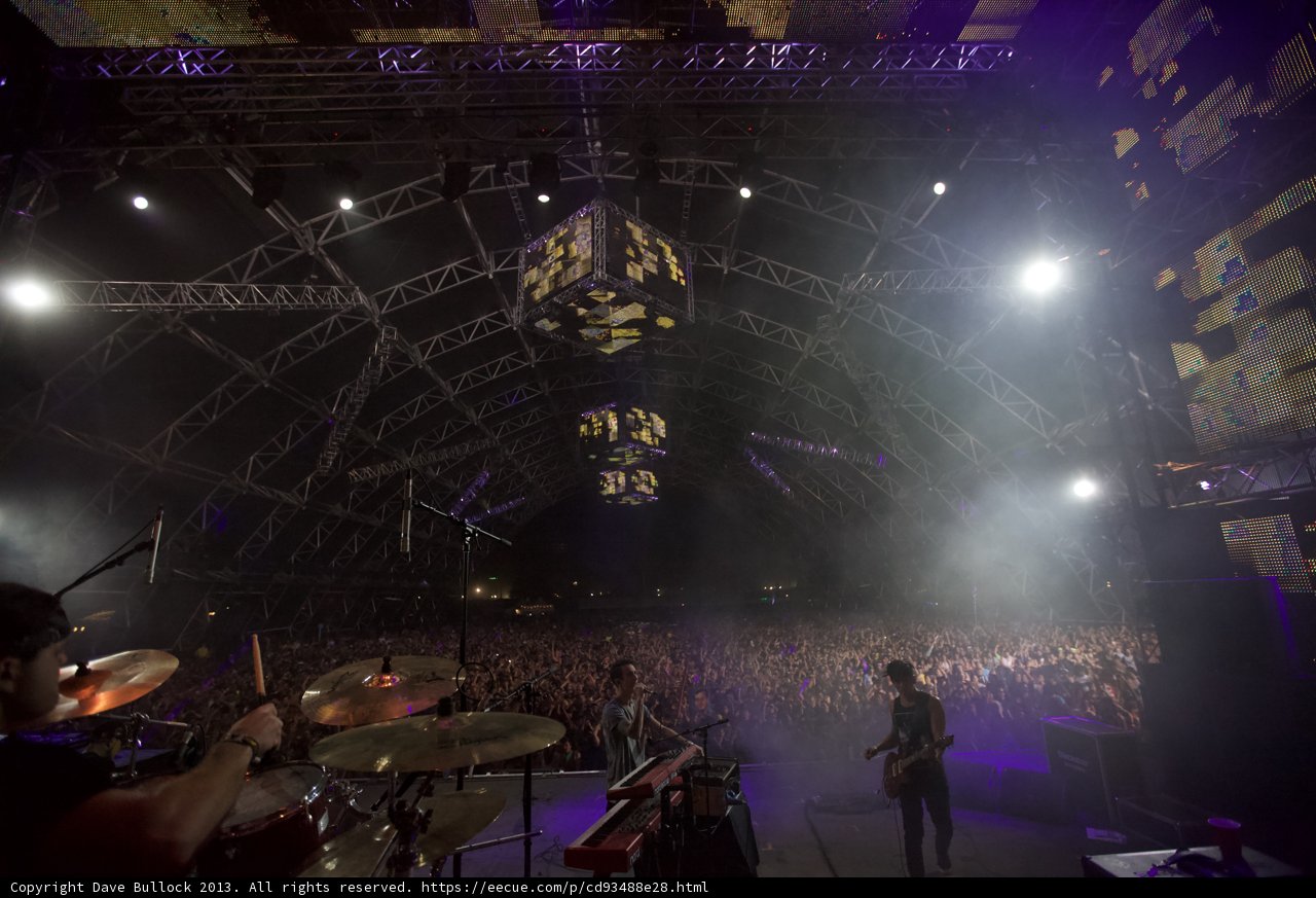 Lights and Smoke at Coachella