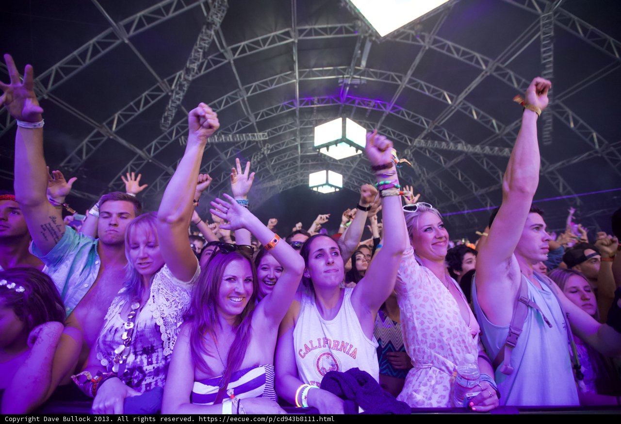Hands Up at Coachella