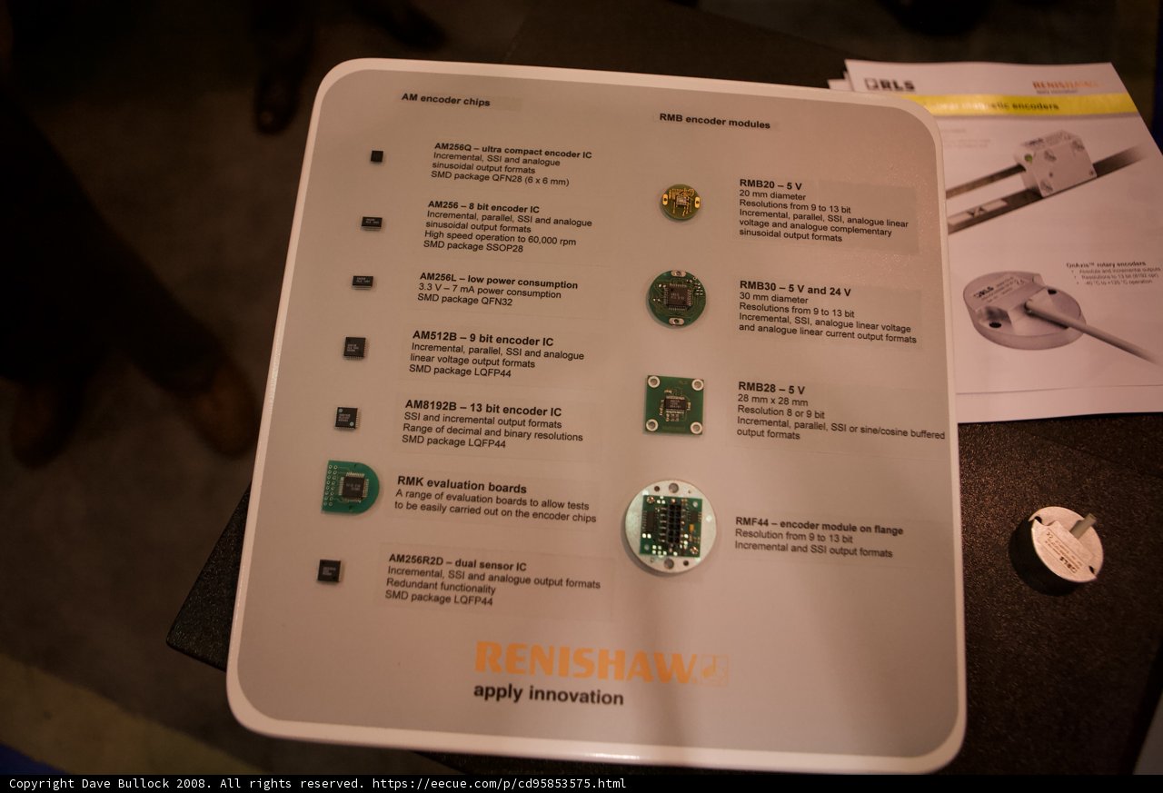 Electronics Display at the 2008 Robot Automation Show