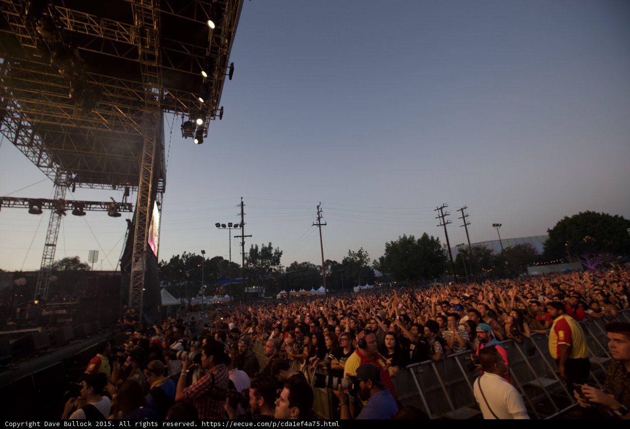 Massive Crowd Stage Angle