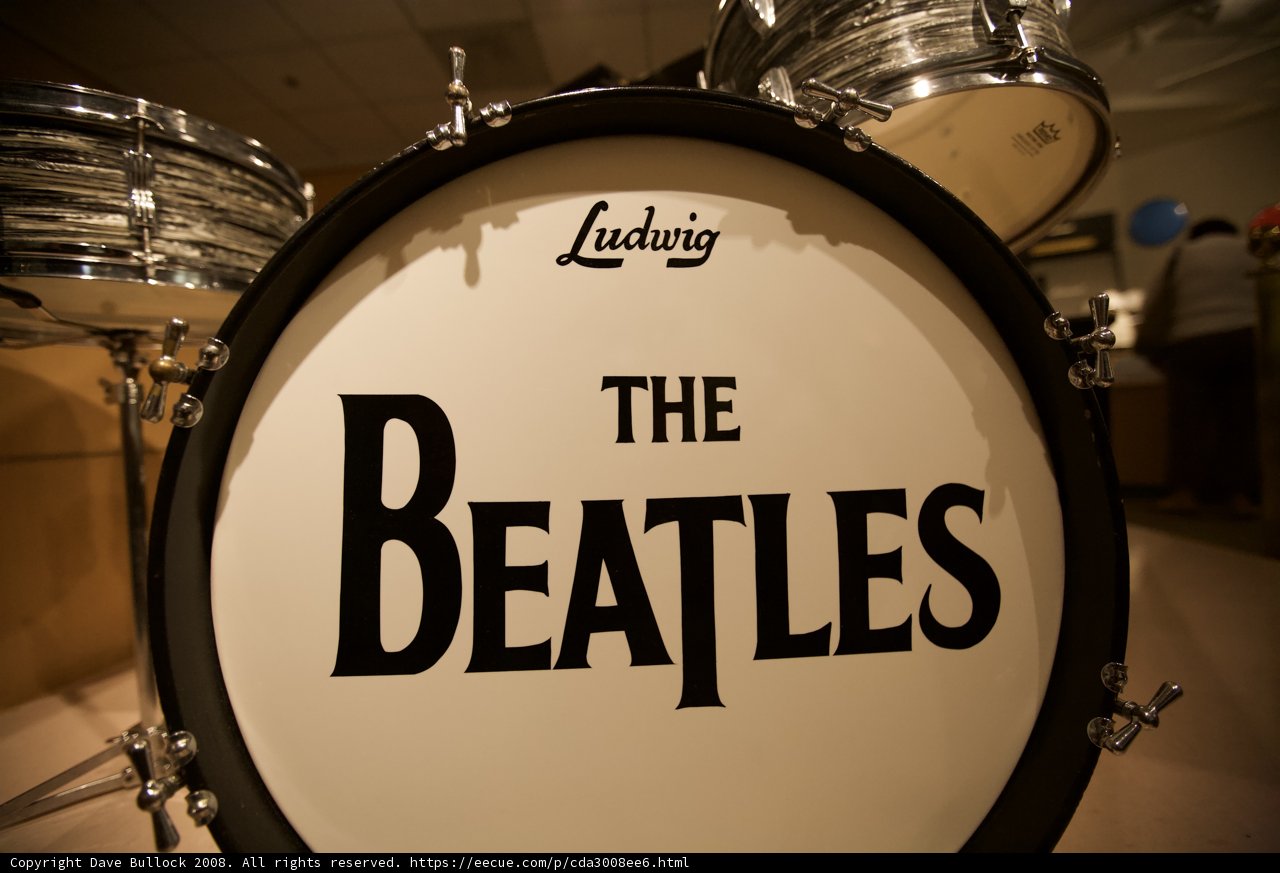 The Beatles' Iconic Drum Kit on Display at the Museum of Making Music