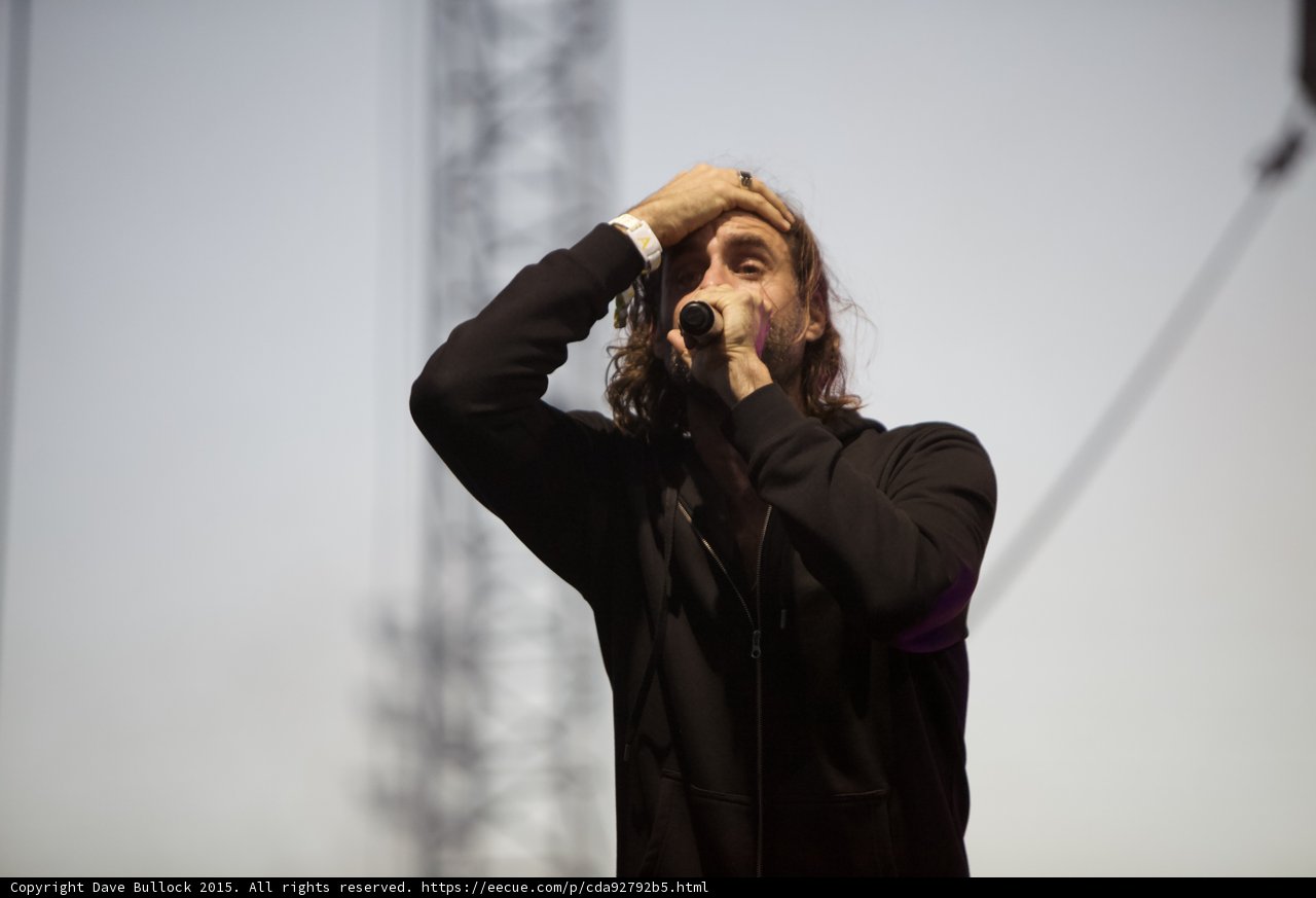 Performer Portrait Gray Sky