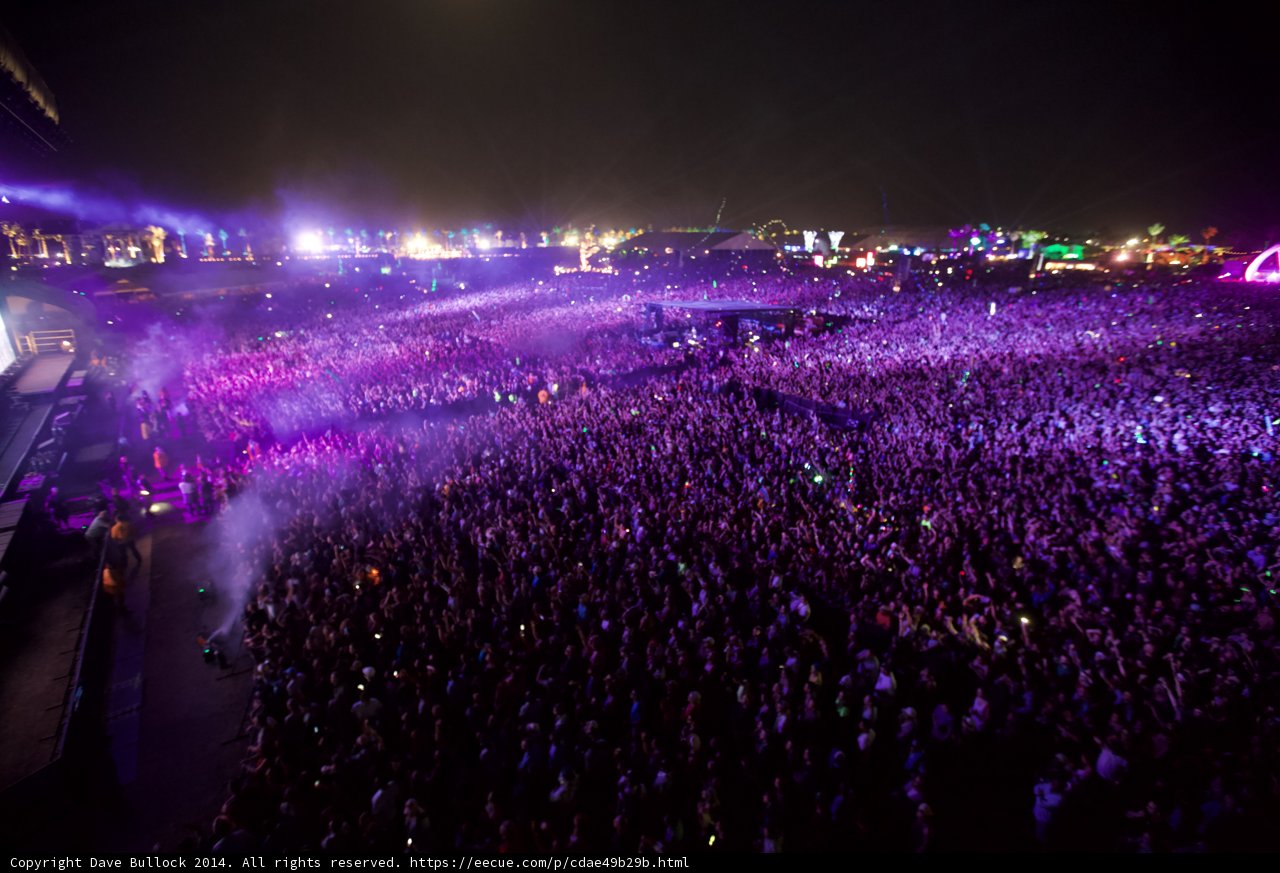 Rocking Under the Purple Night Sky