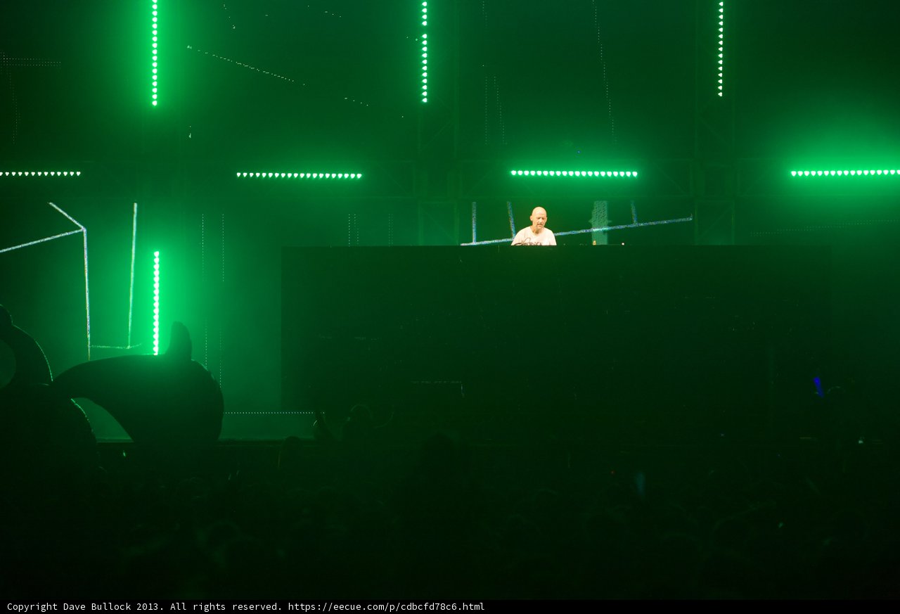 Moby rocks the crowd at Coachella