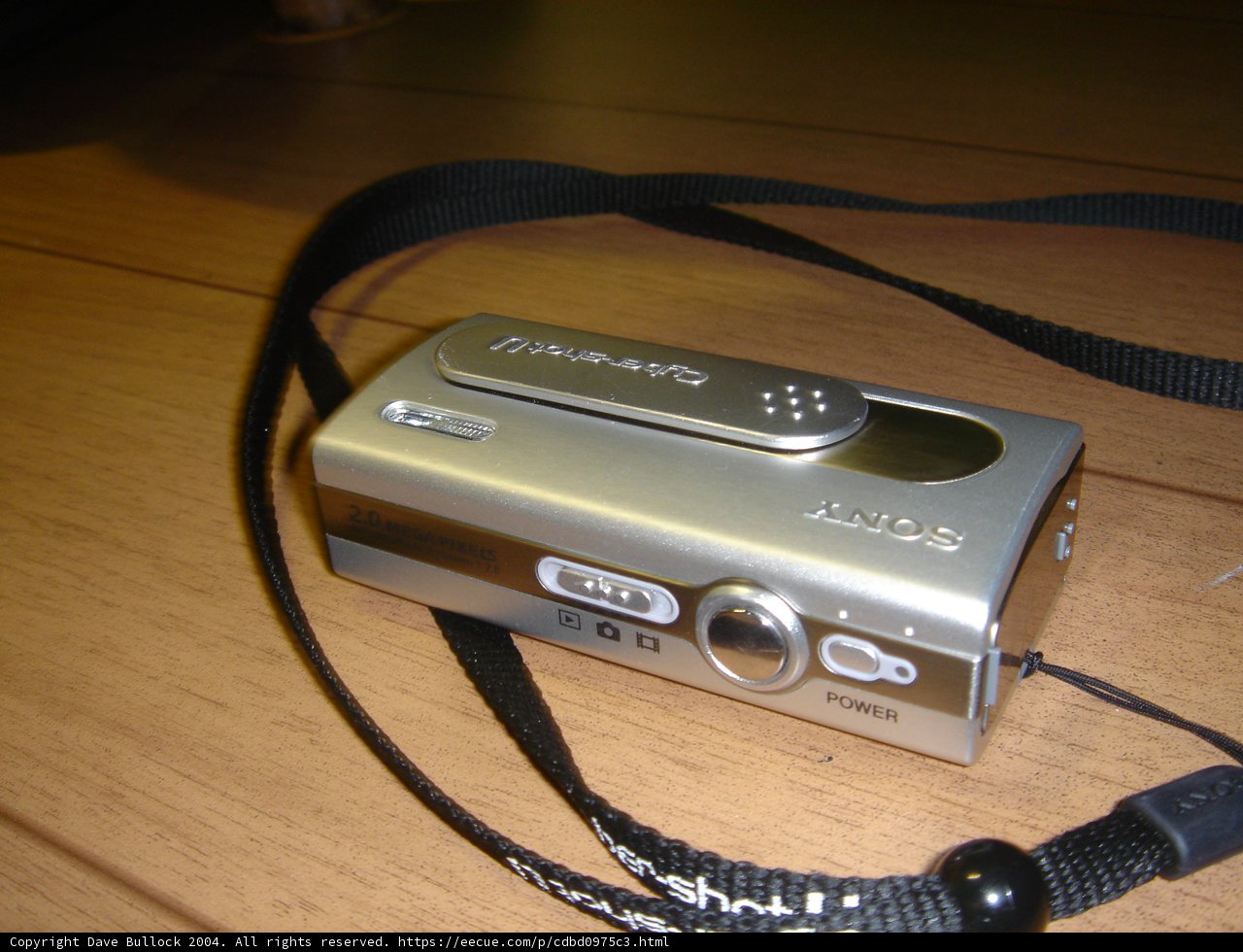 Silver Digital Camera with Accessories