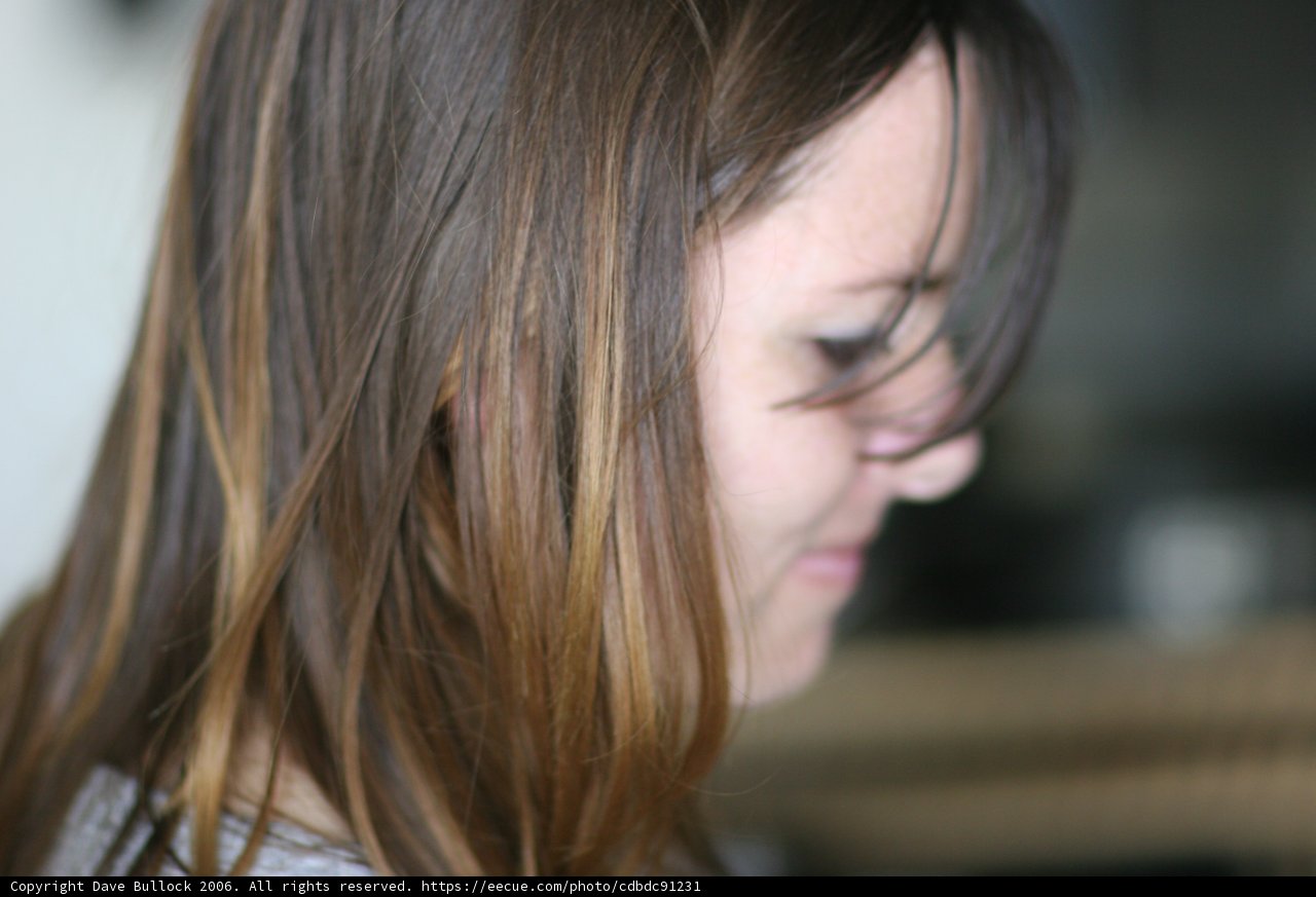Girl with Long Brown Hair