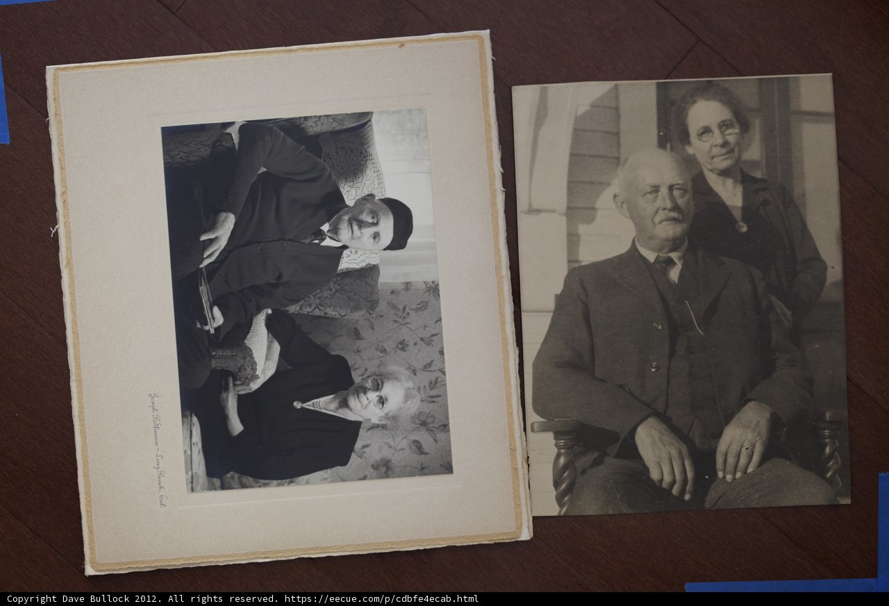 Old Portraits on Display