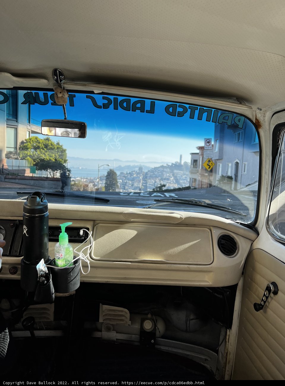City View from Inside the Car