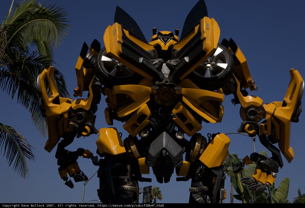 The Giant Robot and the Palms