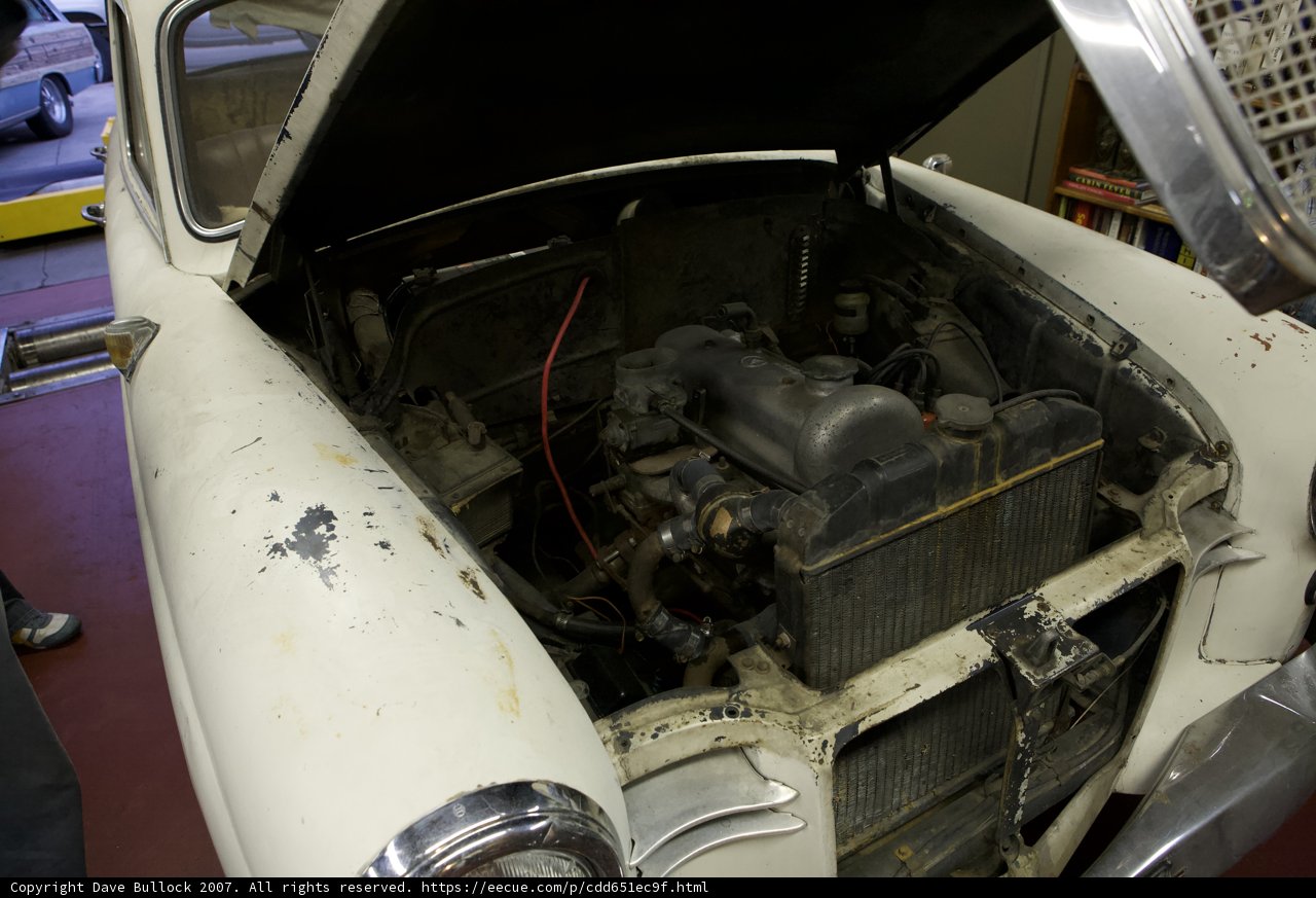 Vintage Car Engine Troubles