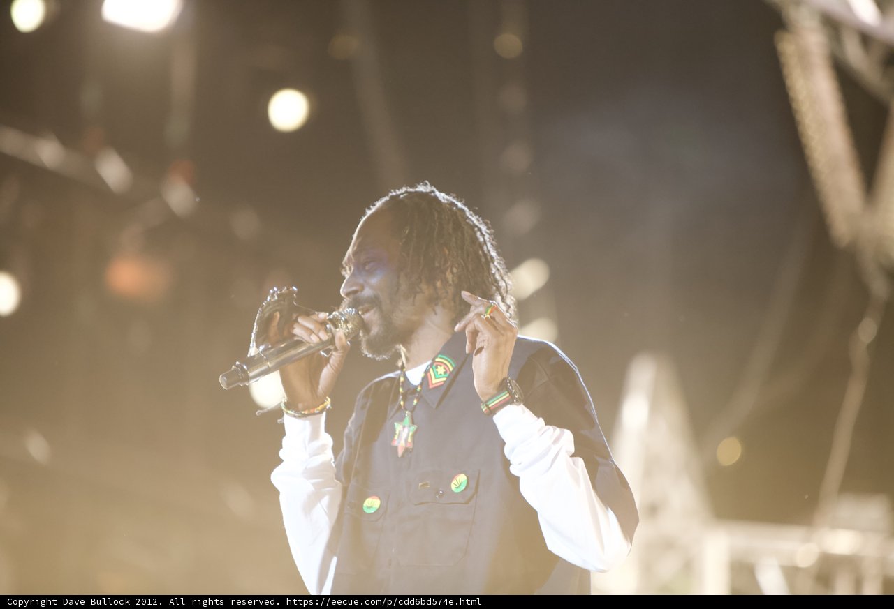Snoop Dogg's Solo Performance at Coachella 2012