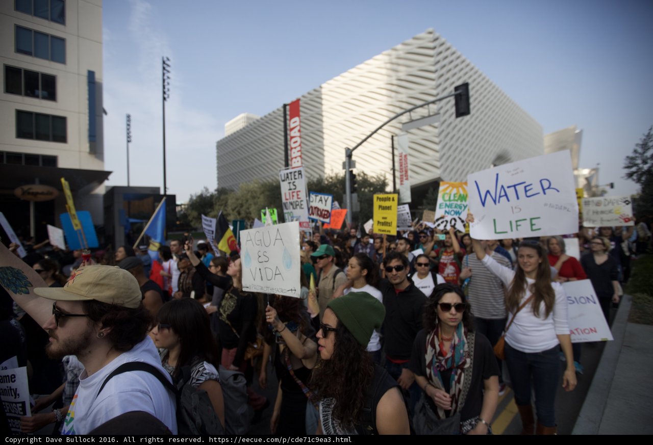 Pre-Coachella Protest March