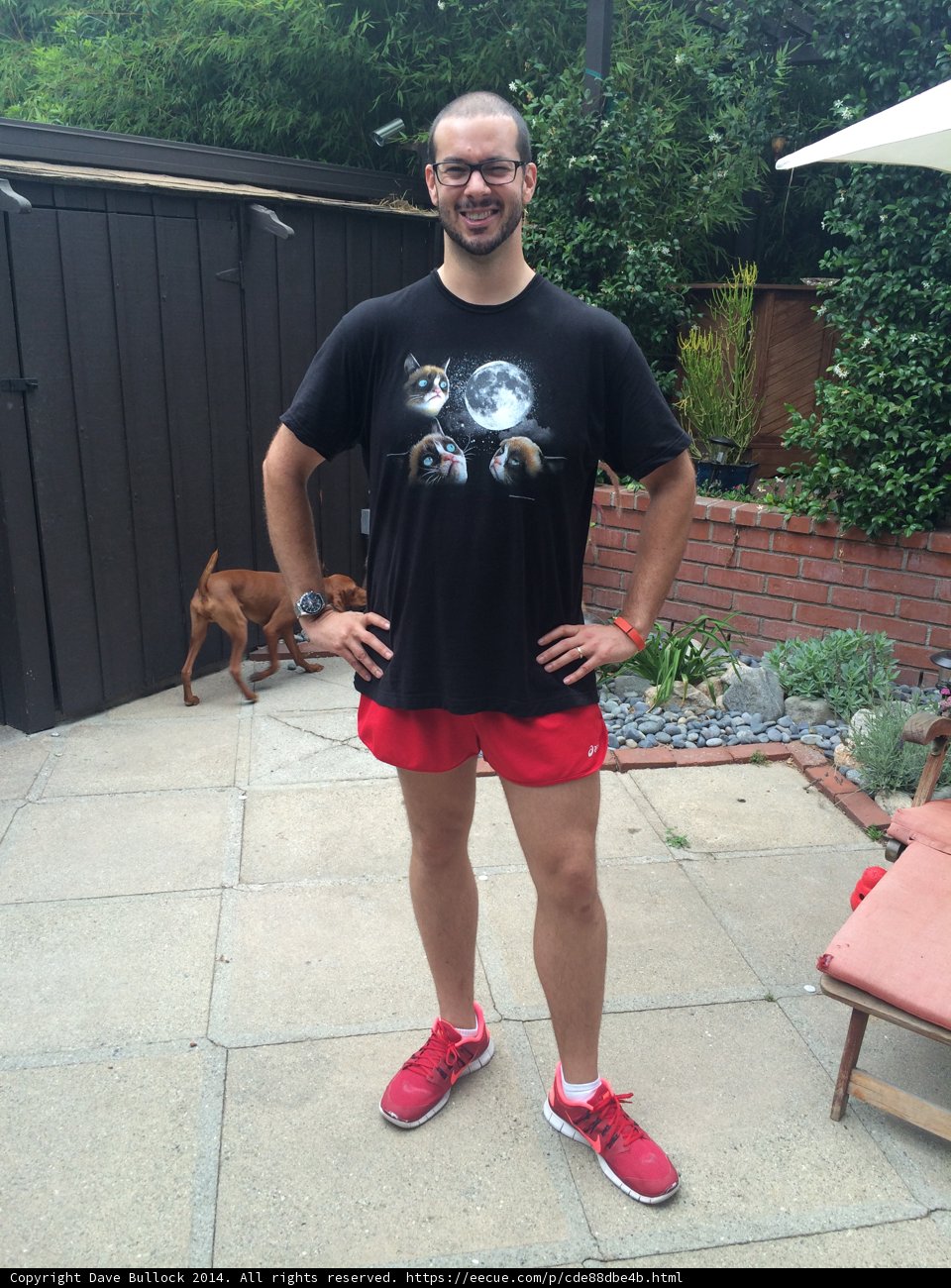 Portrait of Dave B in Black and Red