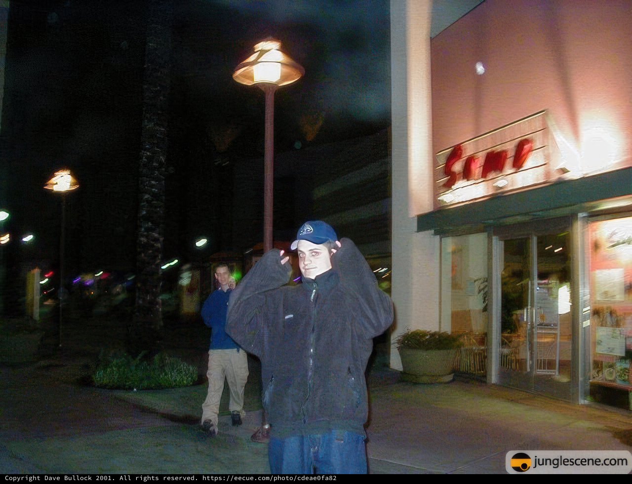Nighttime Urban Portrait
