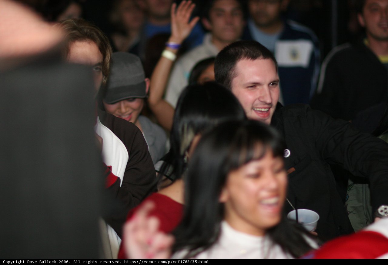 Black Jacket Guy in the Crowd