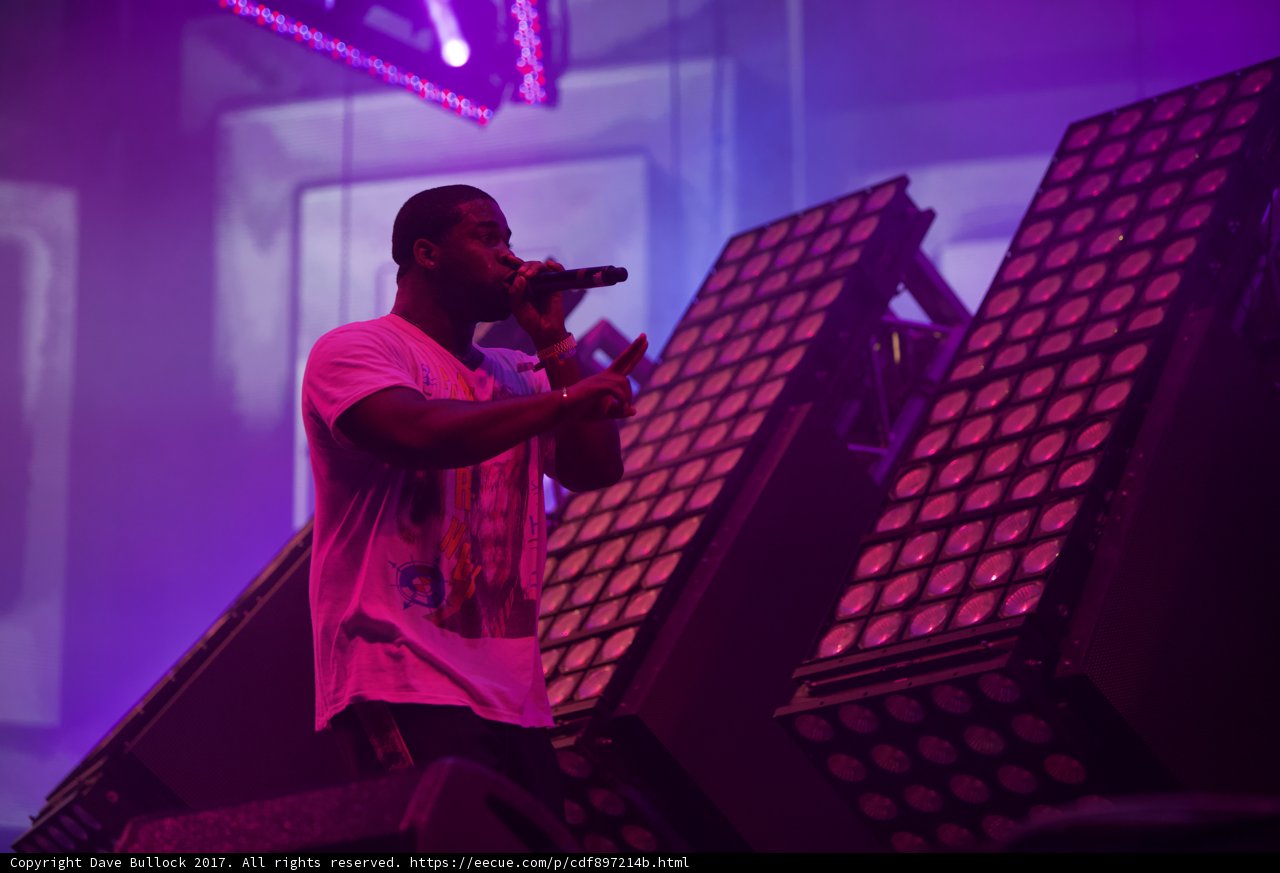 A$AP Ferg on Stage at Coachella