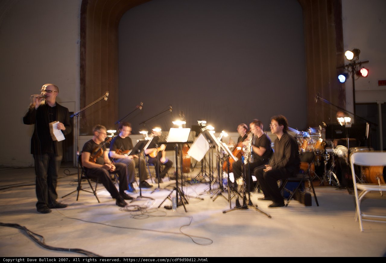 Music Band on Stage
