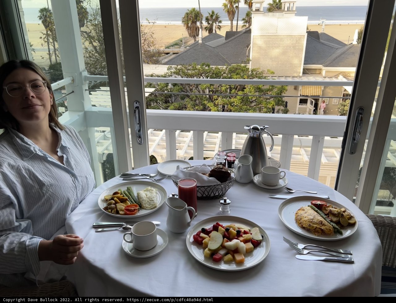 Brunching in Santa Monica