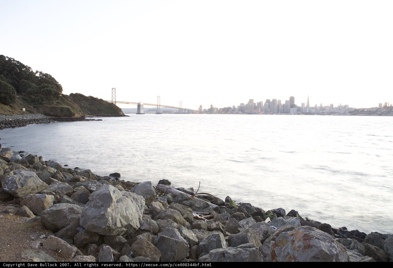 Rubble Promontory at the Bay