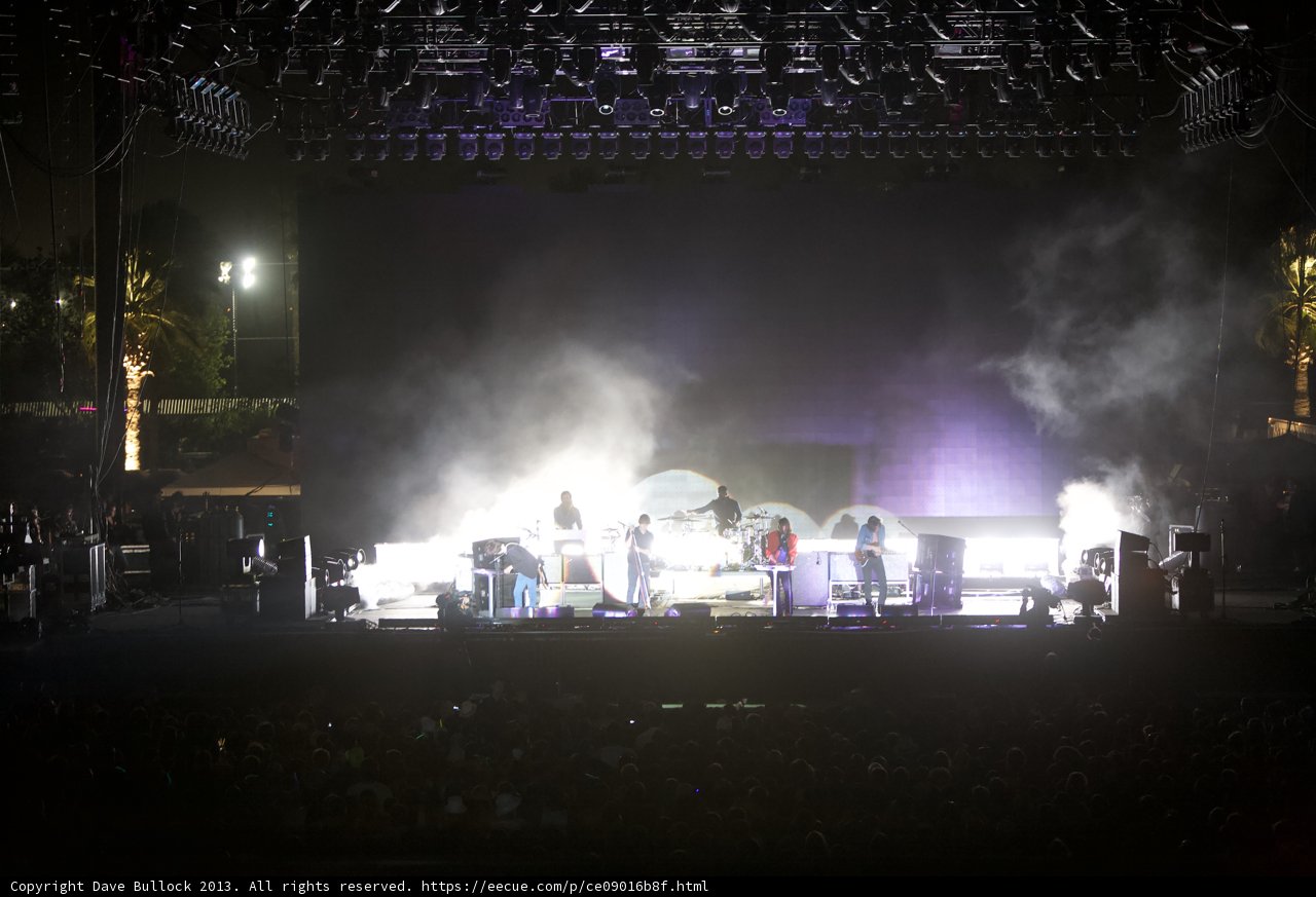 Rocking the Coachella Stage