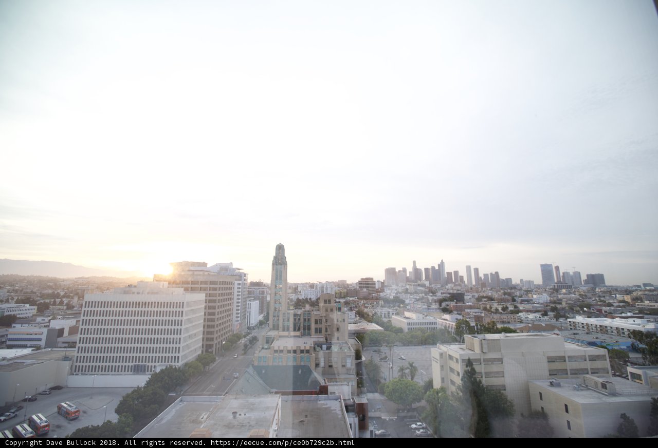 Urban Cityscape at Sunrise