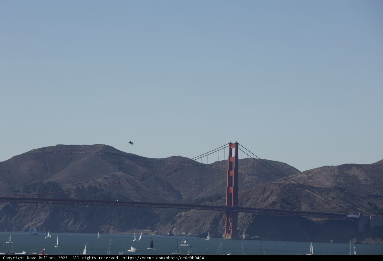 The Majestic View from Great Meadow Park, 2023 Fleet Week Air Show