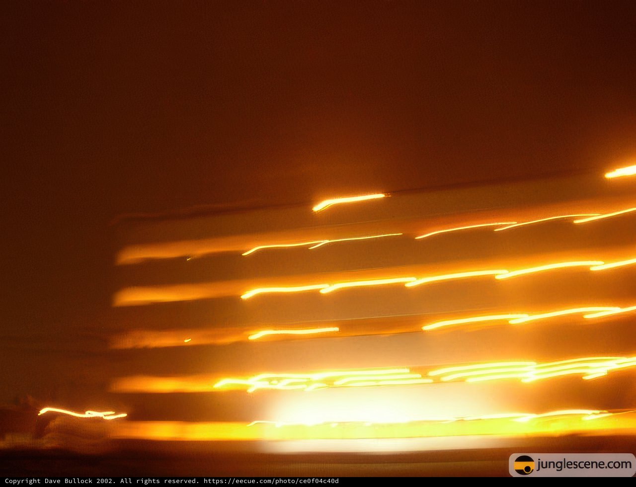 Blurred City Nightscape