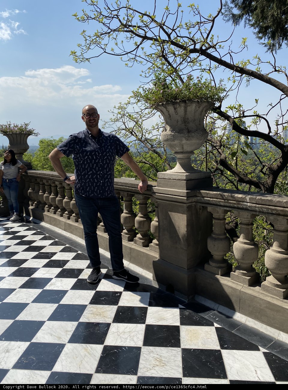 Standing Tall on the Walkway