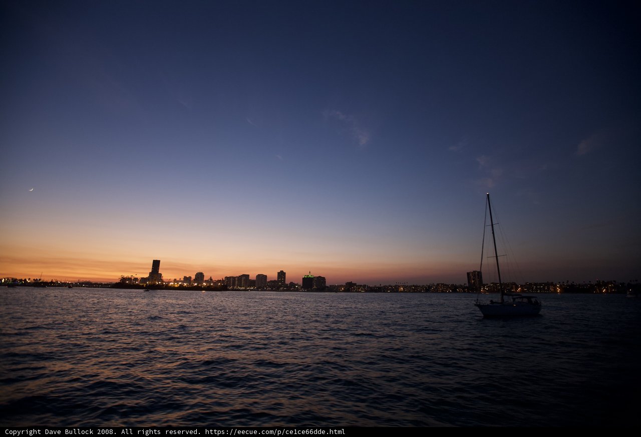 Sailboat and Skyline