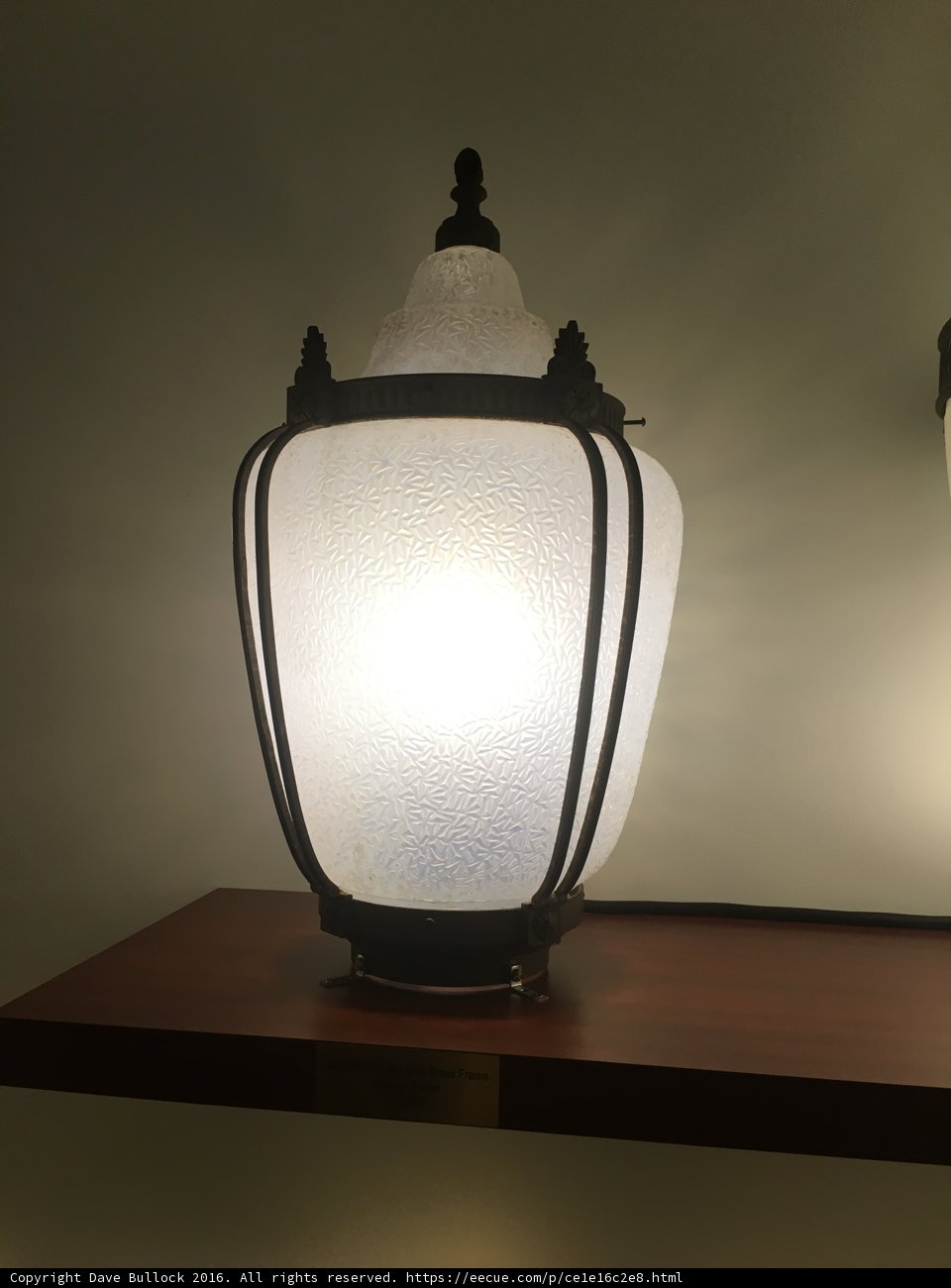 White and Black Lamp in Los Angeles