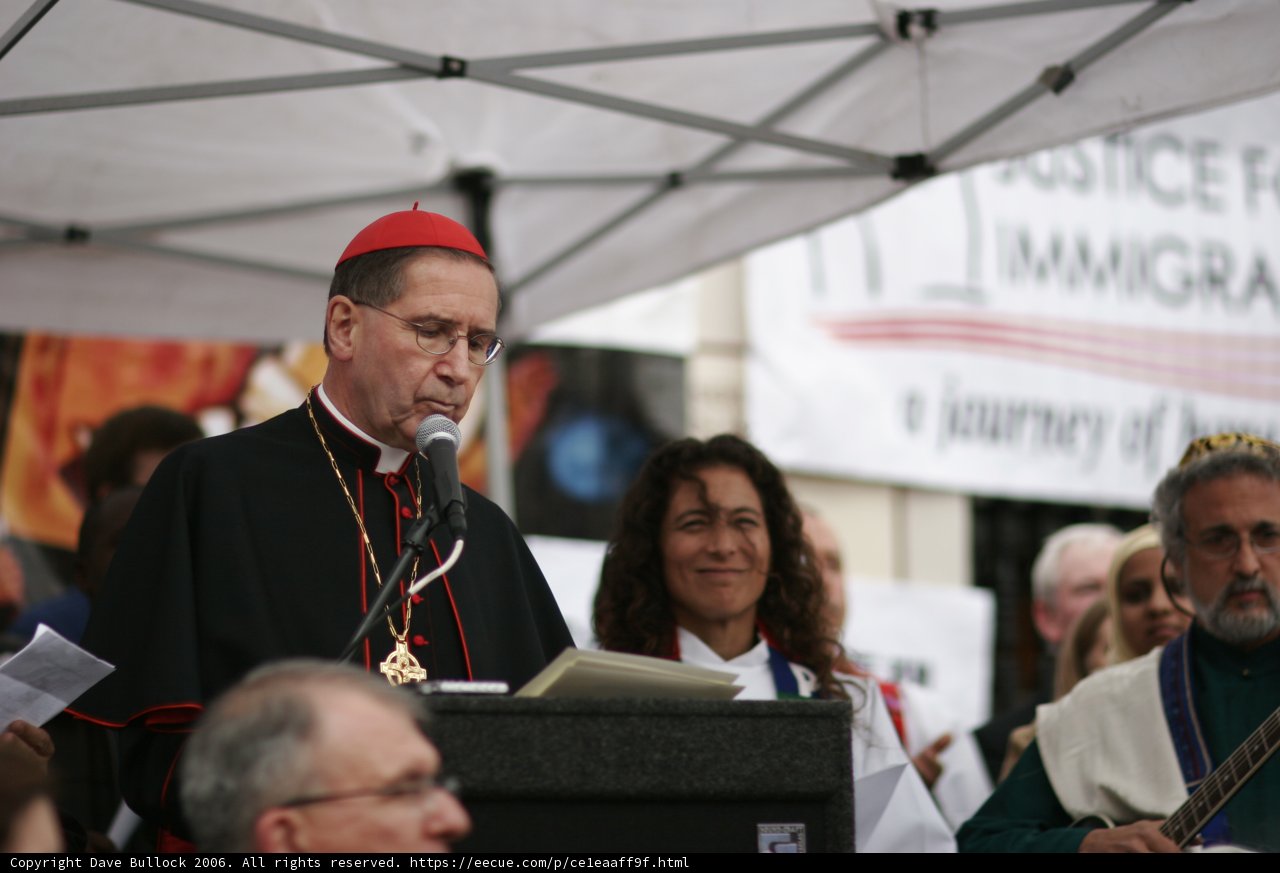 Ceremony with Roger Mahony