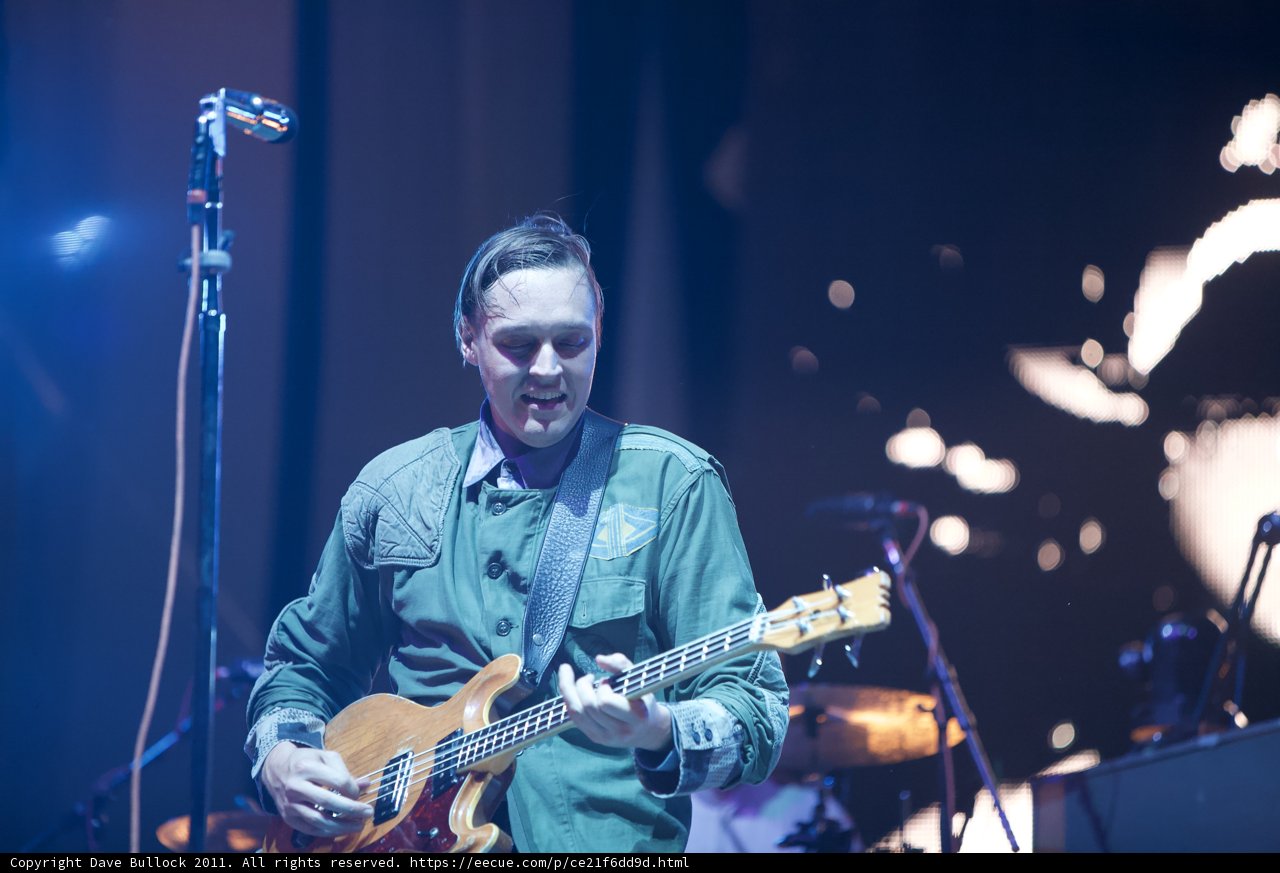 Win Butler Rocks Coachella with His Electric Guitar