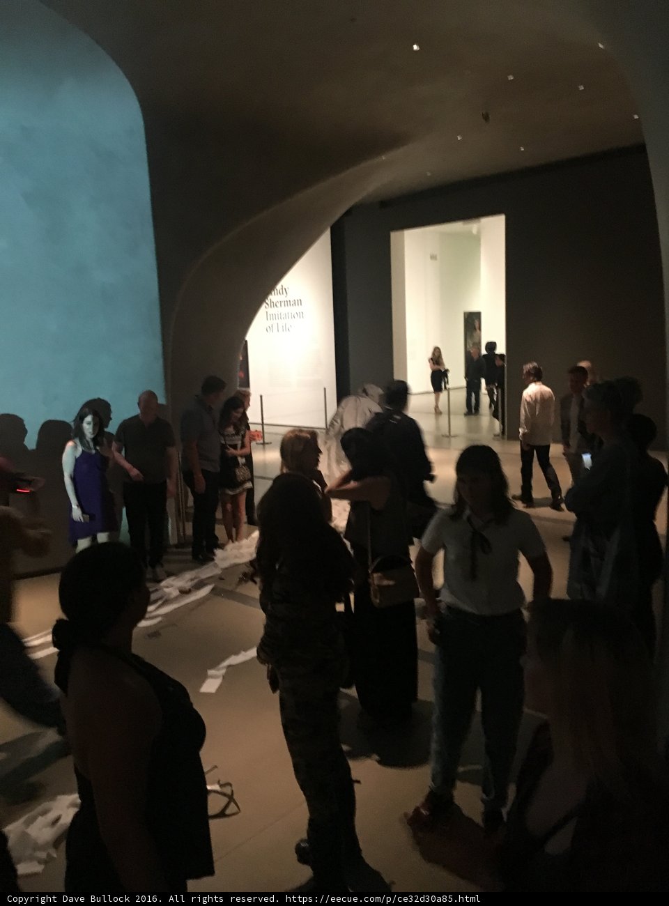 Museum-goers Captivated by Giant Screen