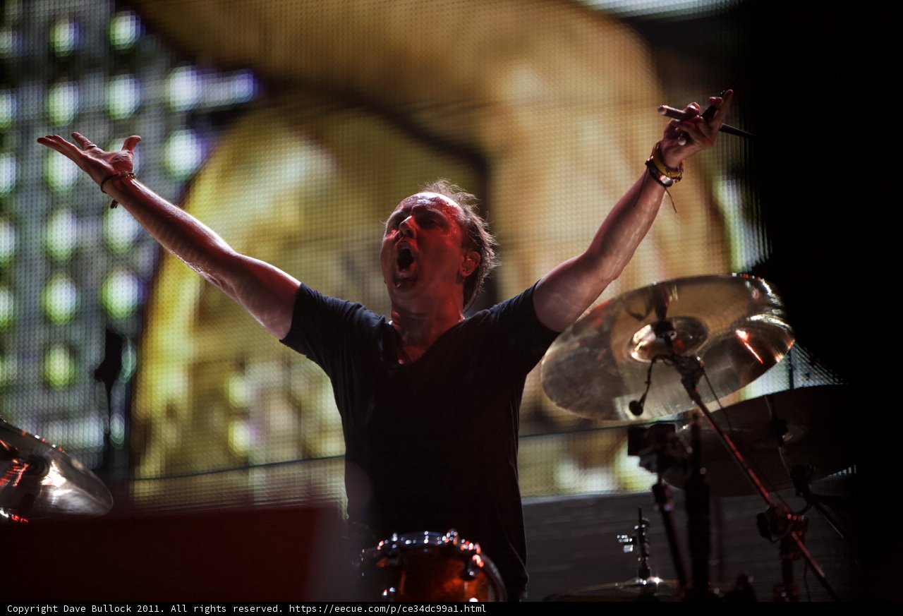 Lars Ulrich Rocks the Big Four Stage