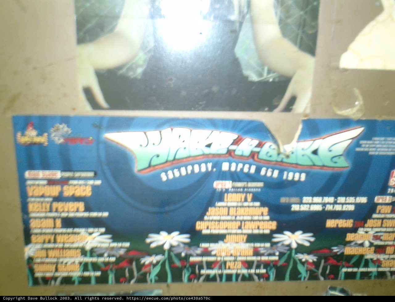 Concert Poster on Wall