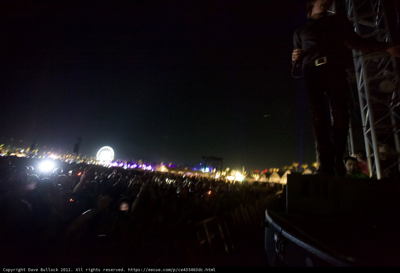 Lit up by the Night: A Rock Star on Stage
