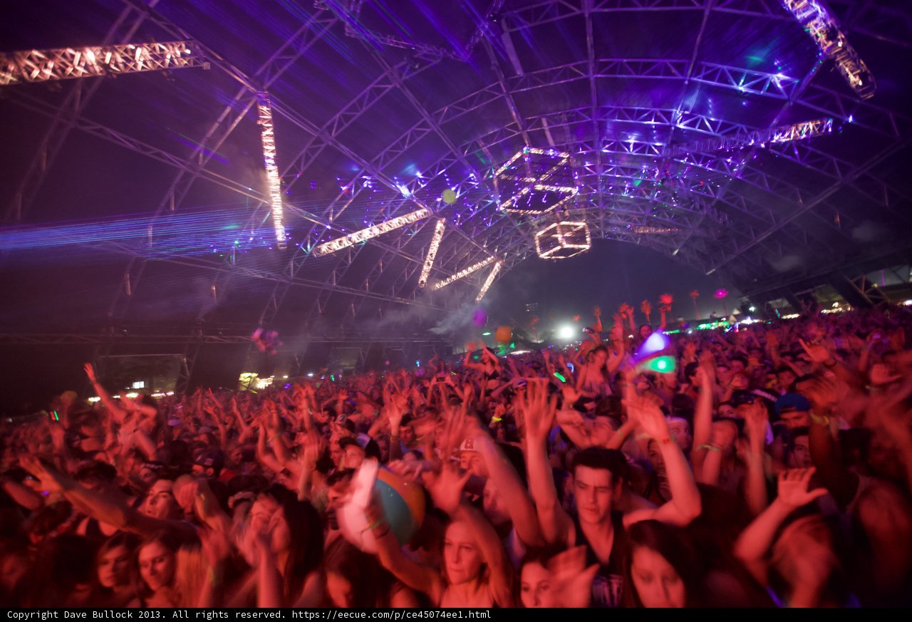 Coachella Crowd Goes Wild