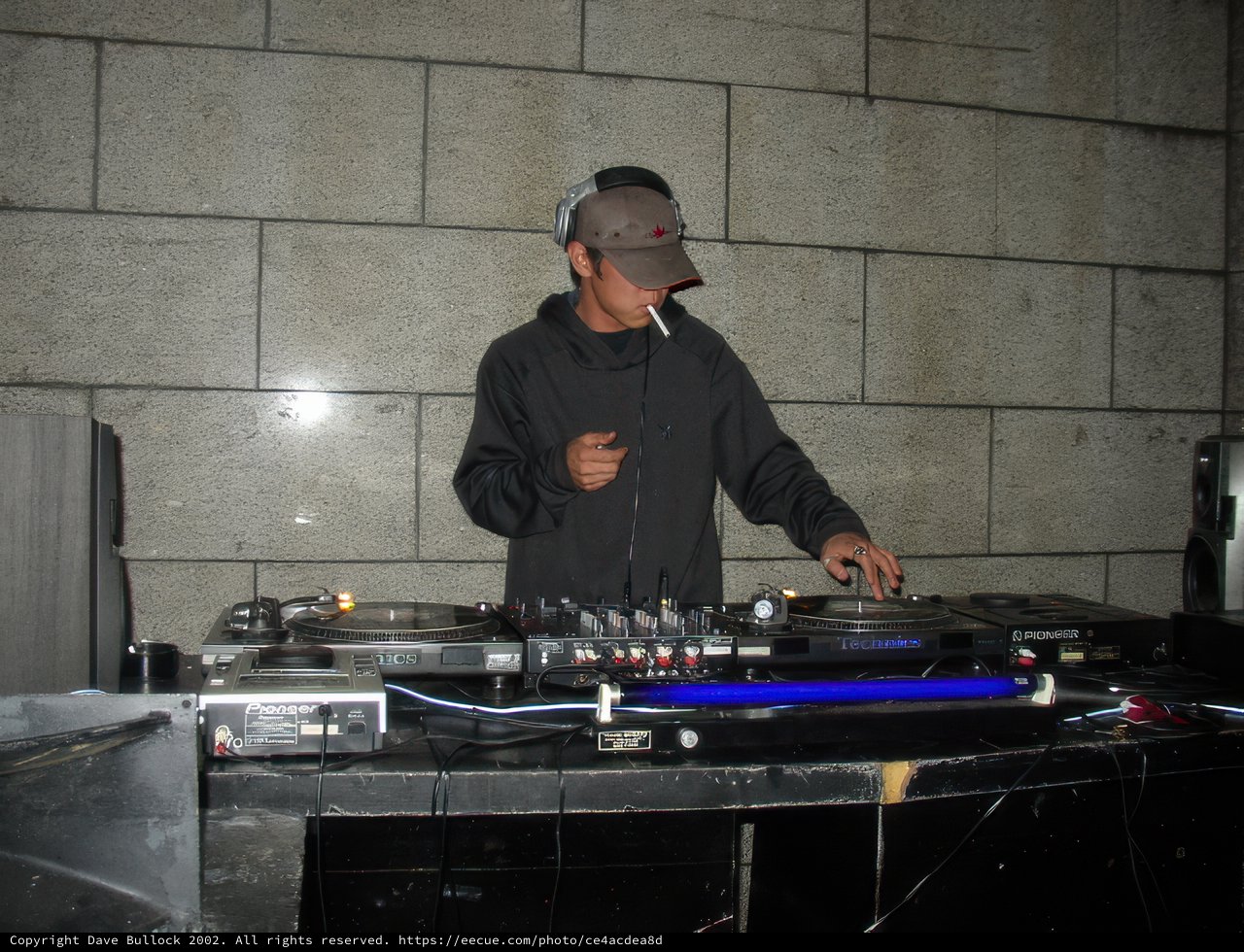 Musical Entertainer in Black