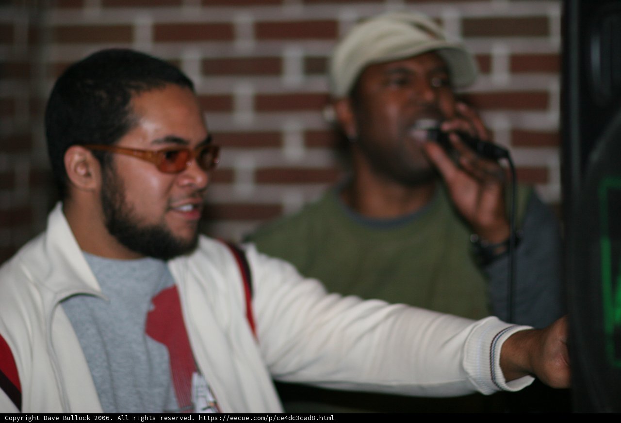 Steve J with Microphone