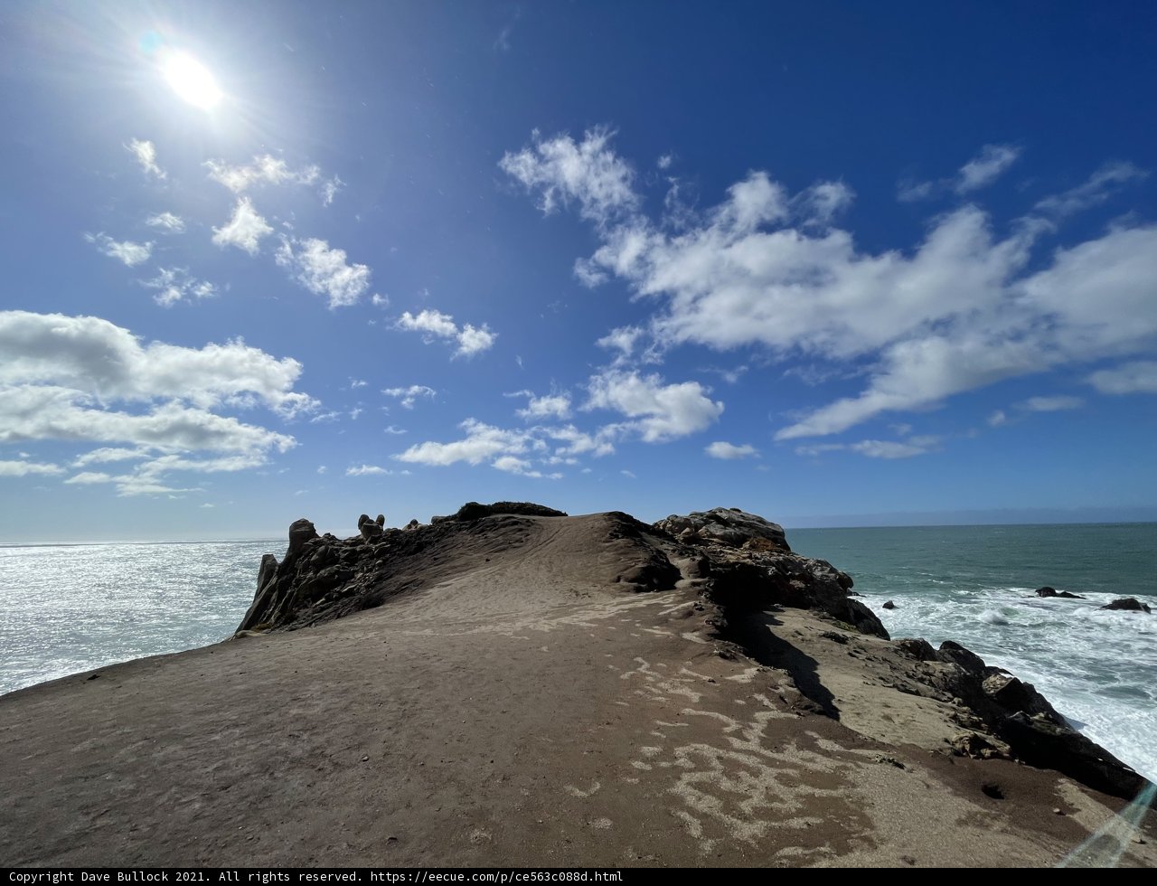 Overlooking the Majestic Ocean