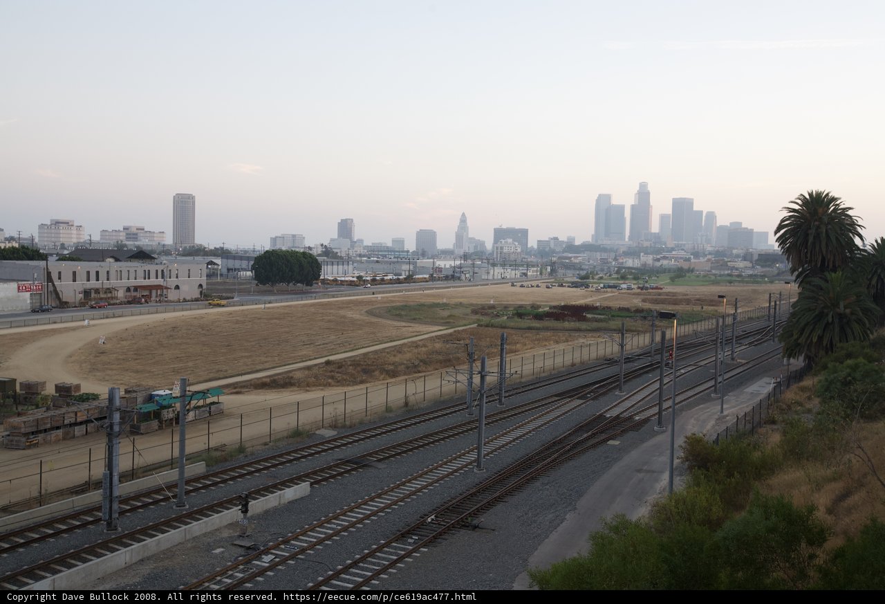 A View of the Urban Metropolis from the Train Tracks