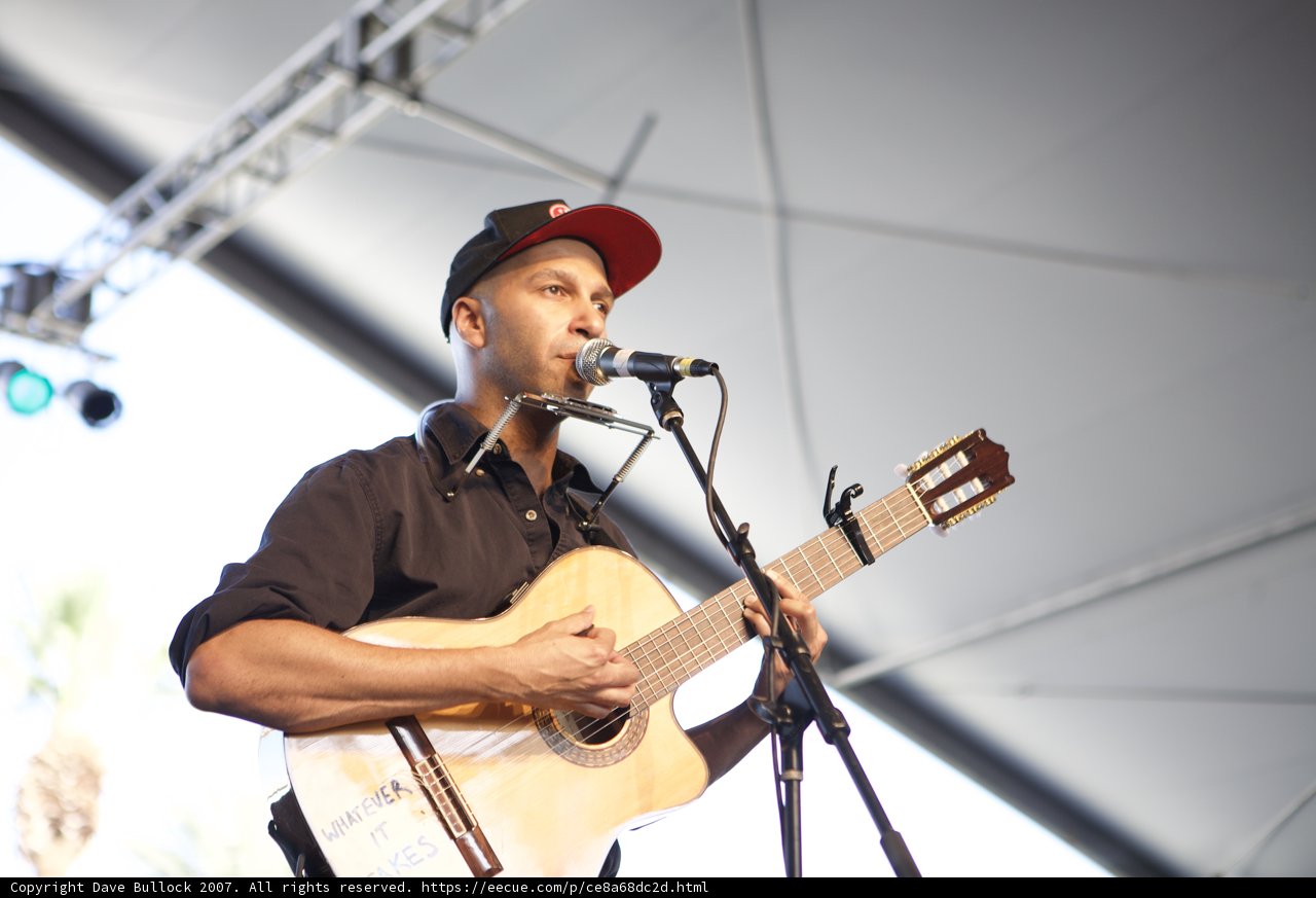 Tom Morello Rocks the Stage with His Guitar