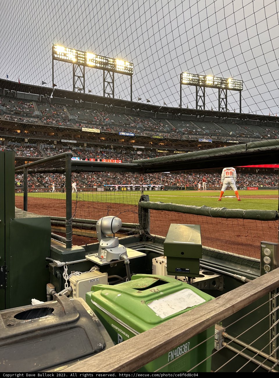 Electrifying Game Night at Oracle Park