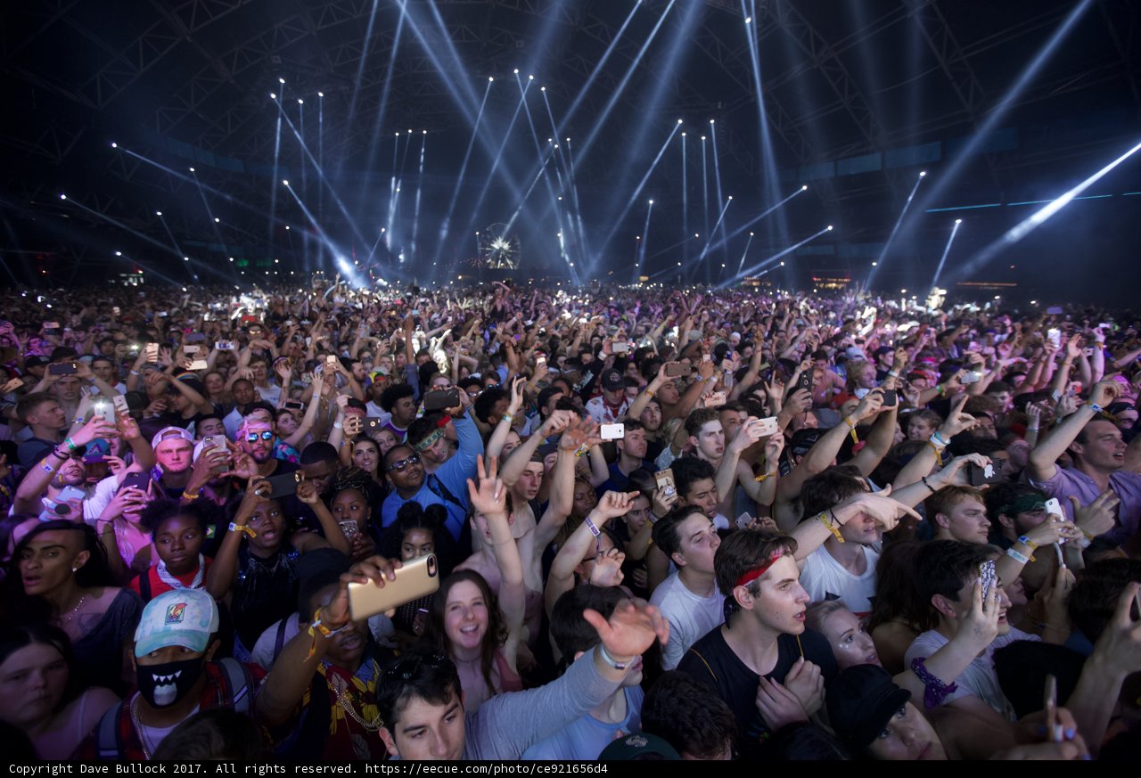 Urban Nightlife at Coachella Concert