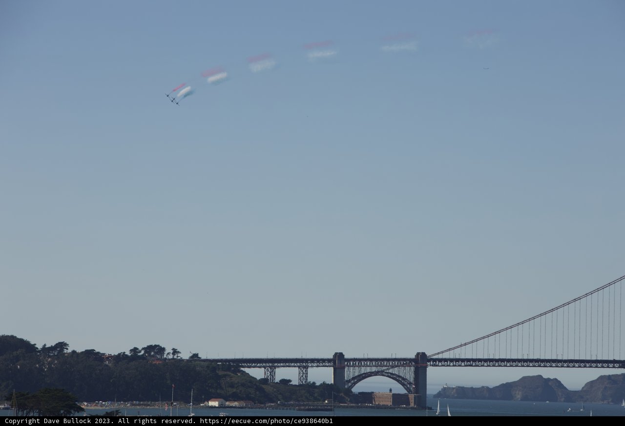 Squadron Serenity at Fleet Week Air Show, 2023