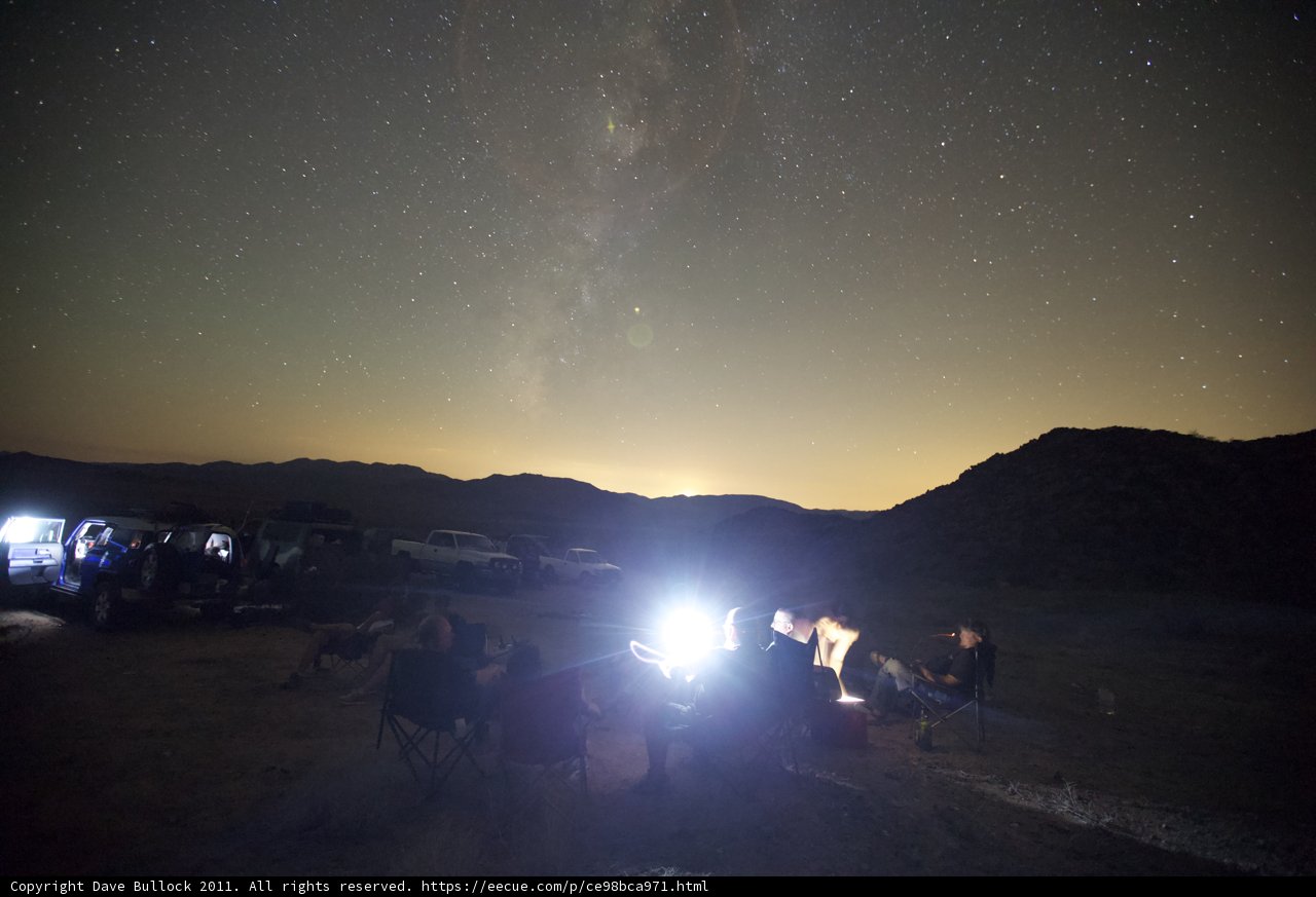 Stargazing around the Campfire